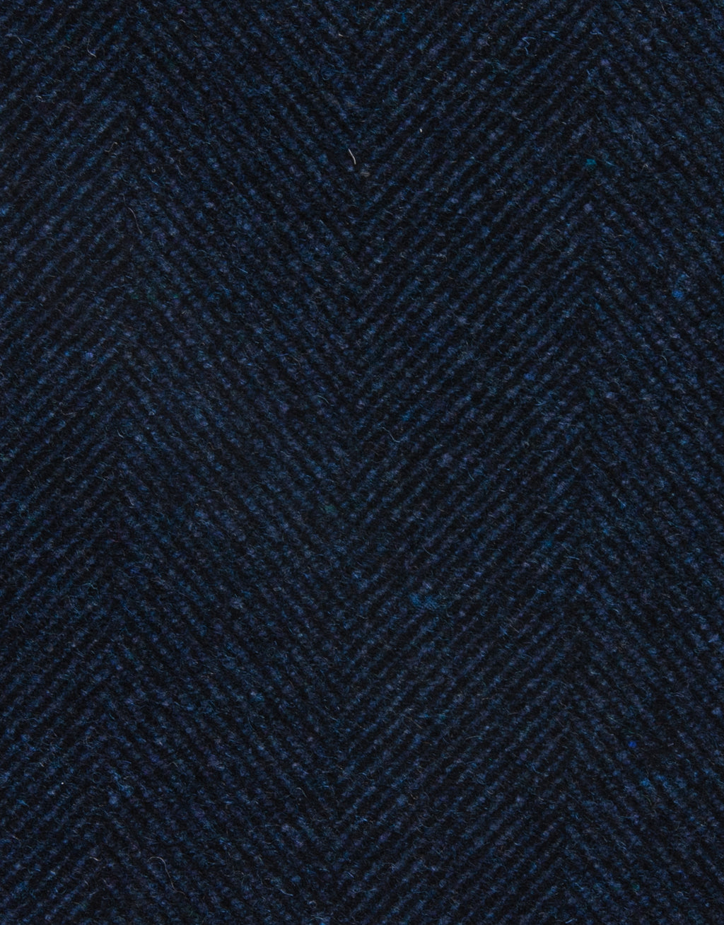 Compton Navy Herringbone Overcoat