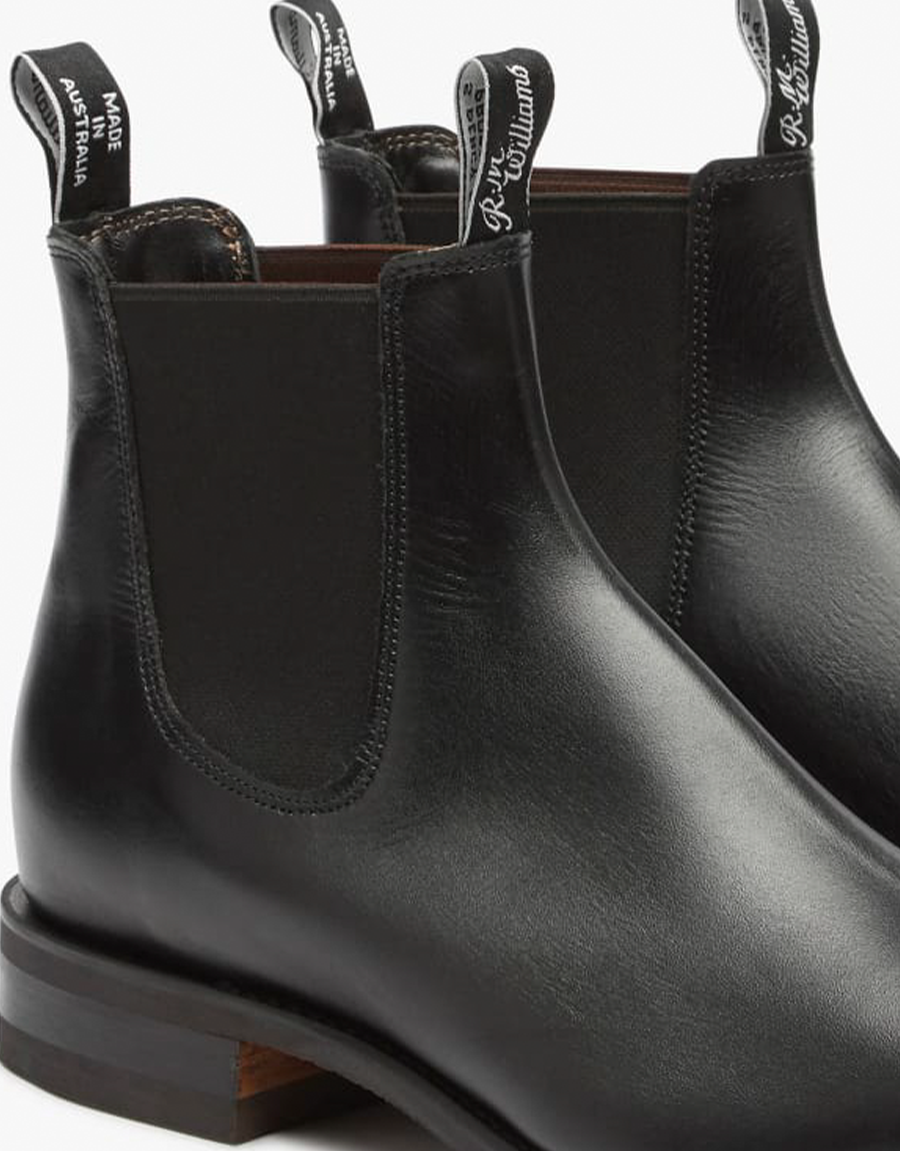 R.M. Williams Comfort Craftsman Black Boot