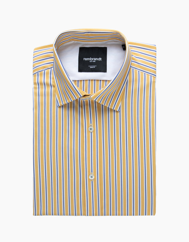 London Yellow Stripe Shirt