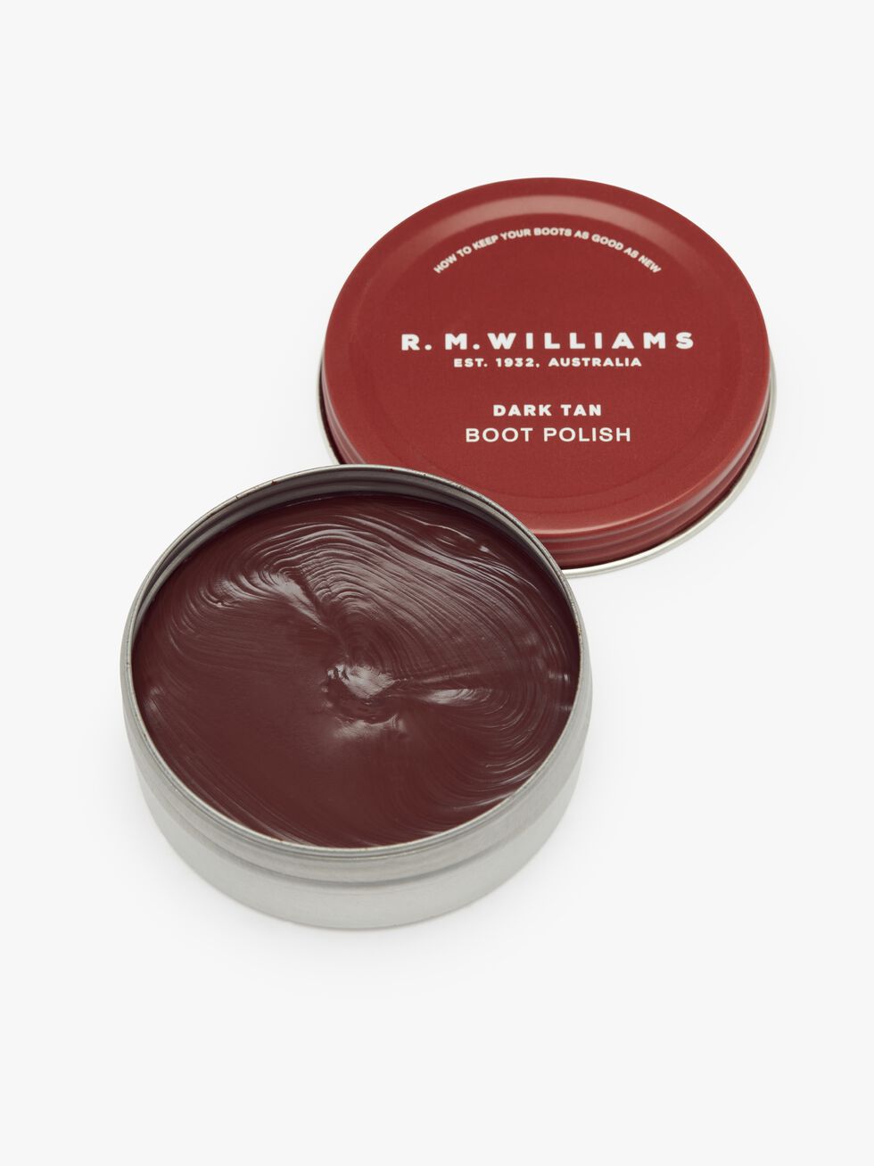 R.M. Williams Dark Tan Stockmans Boot Polish