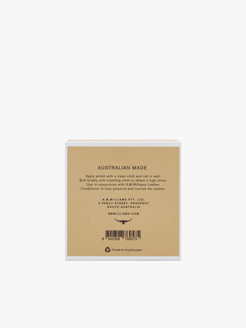 R.M. Williams Natural Stockmans Boot Polish