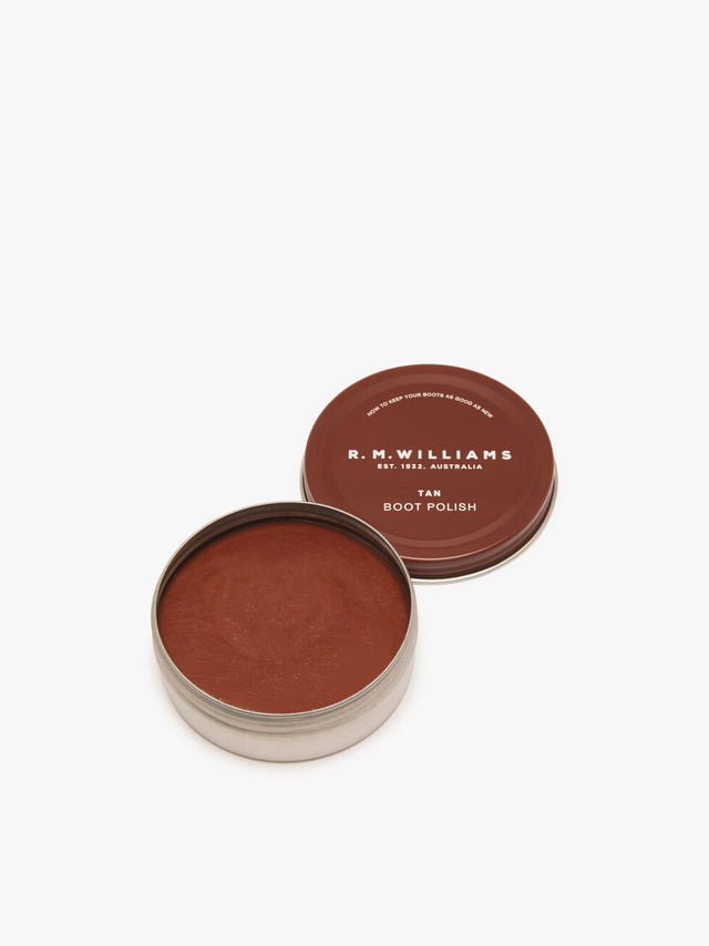 R.M. Williams Tan Stockmans Boot Polish