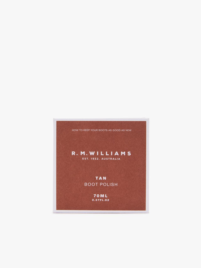 R.M. Williams Tan Stockmans Boot Polish