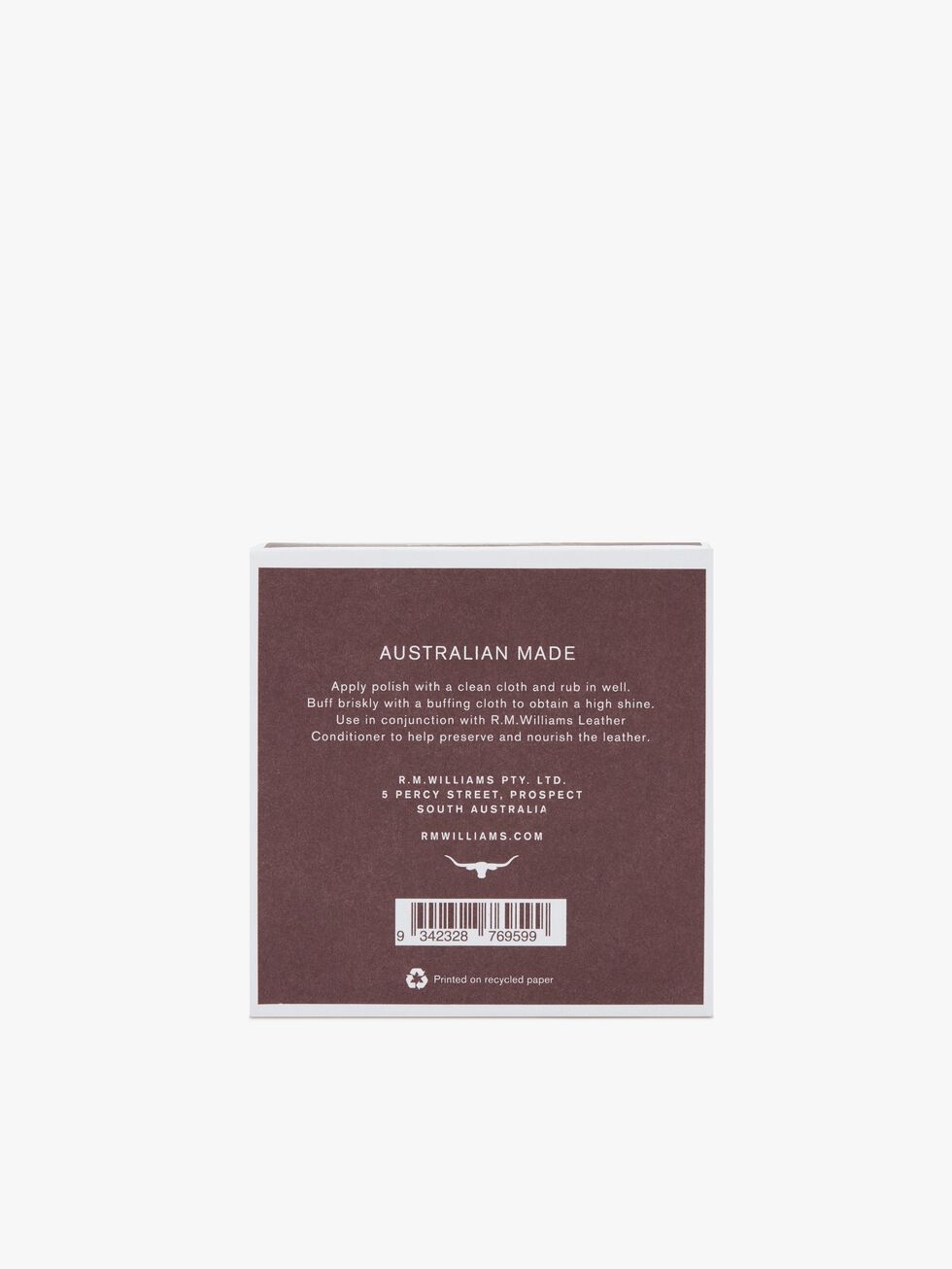R.M. Williams Chestnut Stockmans Boot Polish
