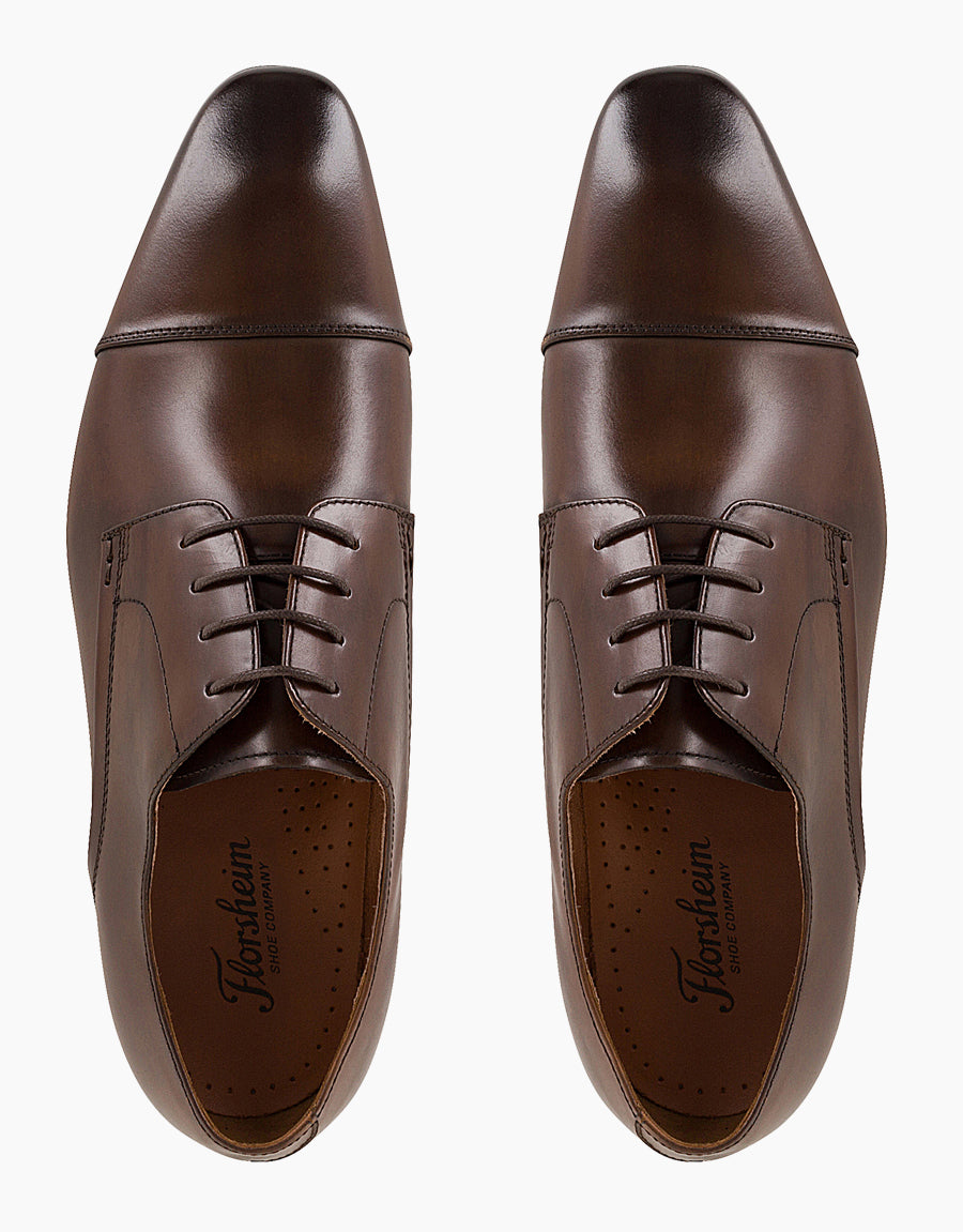 Florsheim Clayton Teak Cap Toe Derby