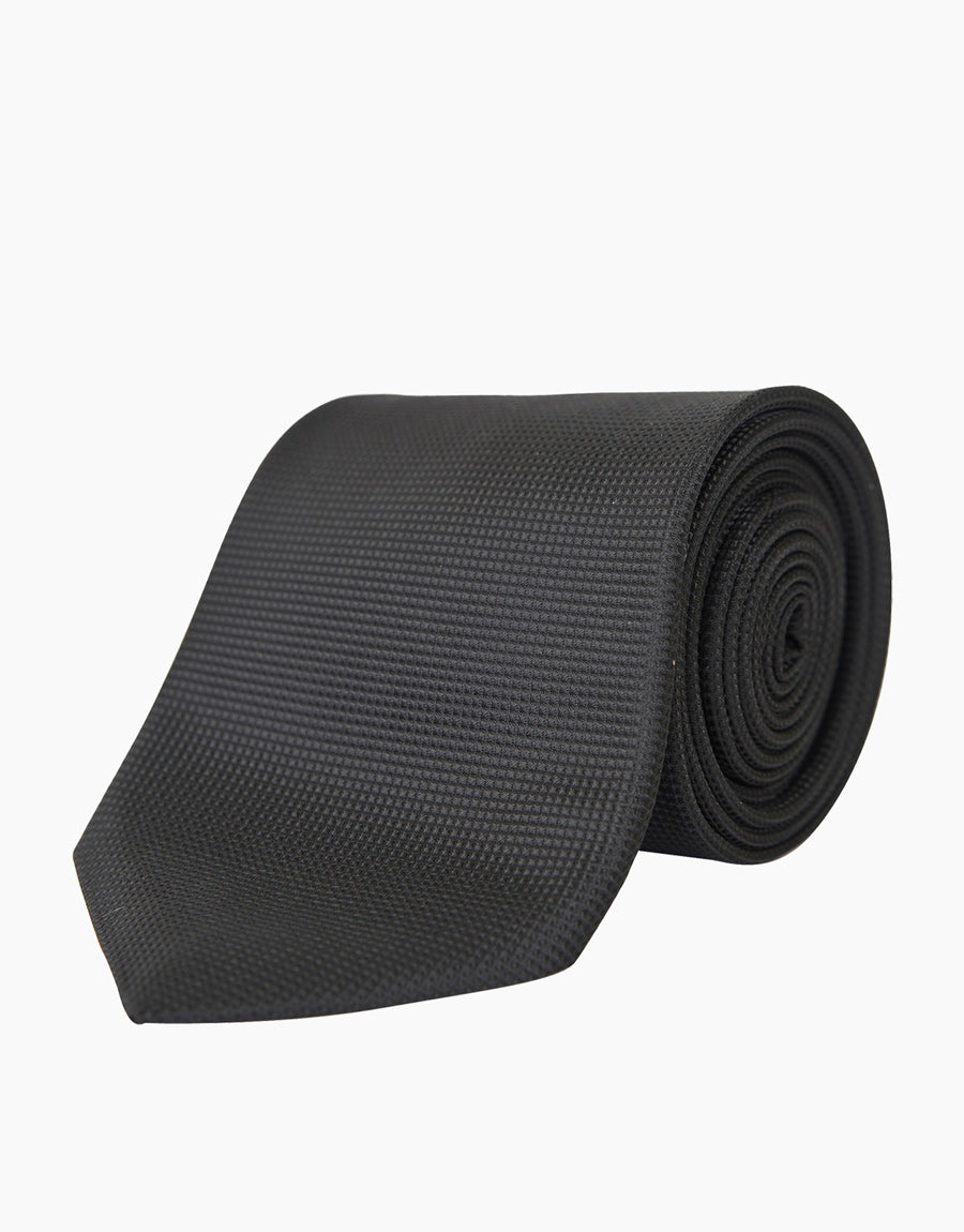 Hire Black Texture Tie