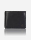 Jekyll & Hide Texas Large Billfold Wallet With Coin Black
