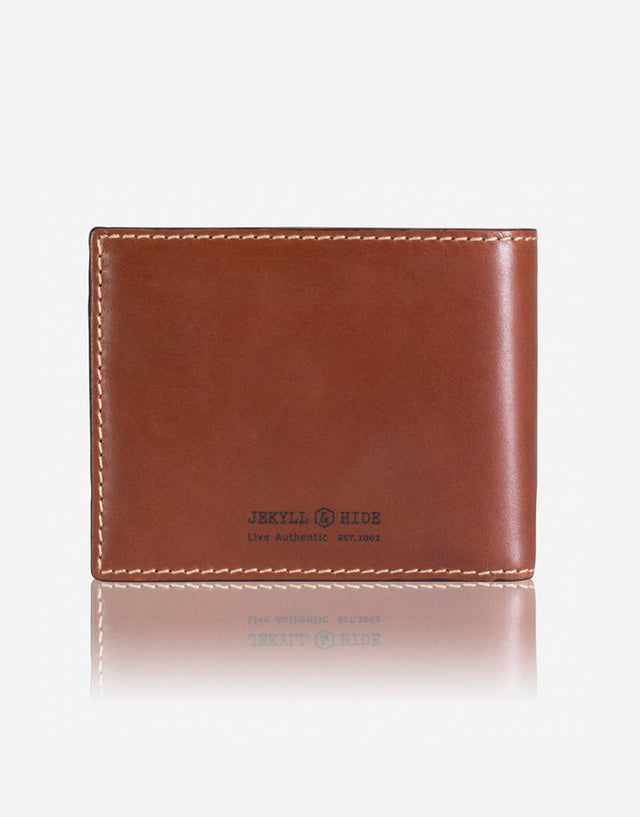 Jekyll & Hide Texas Large Billfold Wallet With Coin Tan