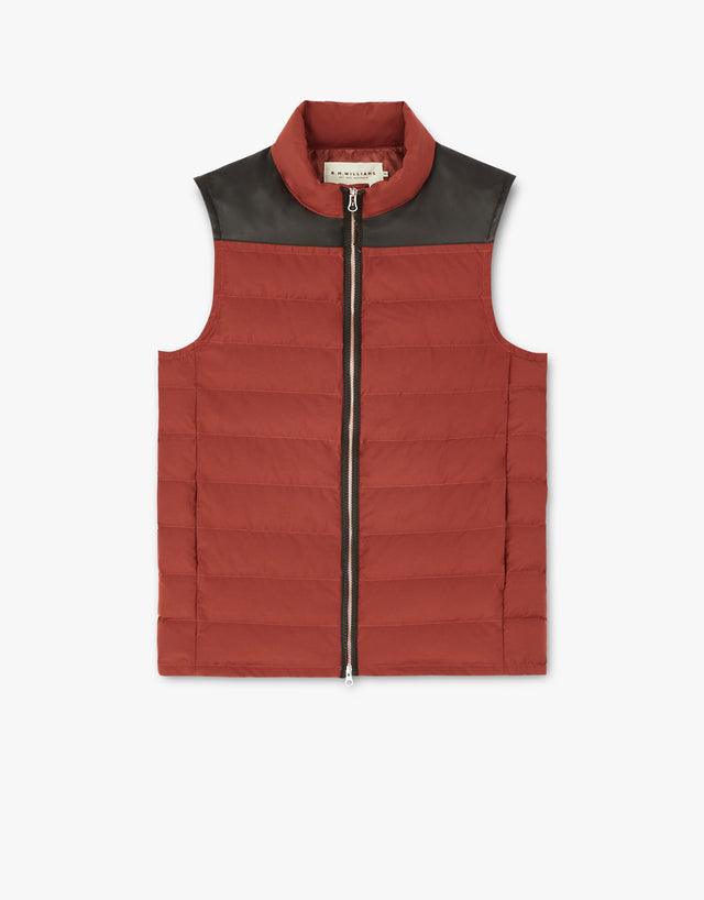 R.M.Williams Coorong Rust Vest