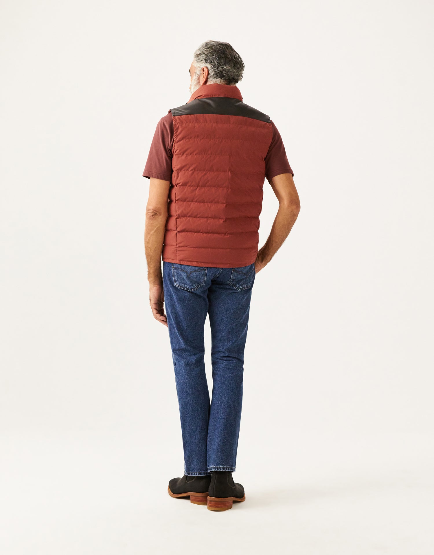 R.M.Williams Coorong Rust Vest