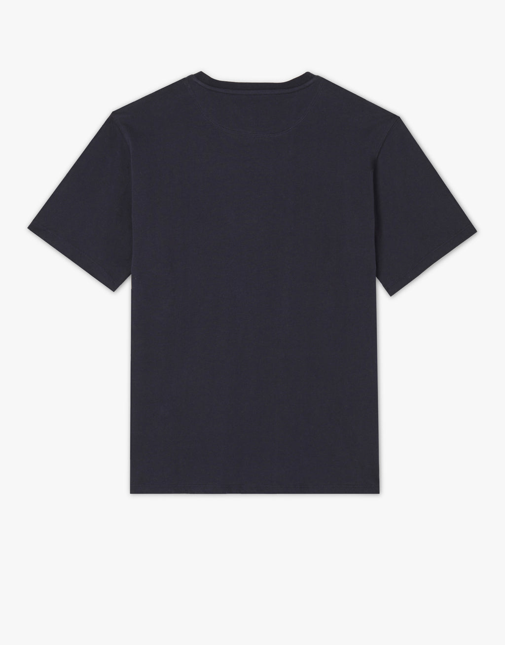 R.M. Williams Parson Navy & Chestnut Cotton T-Shirt