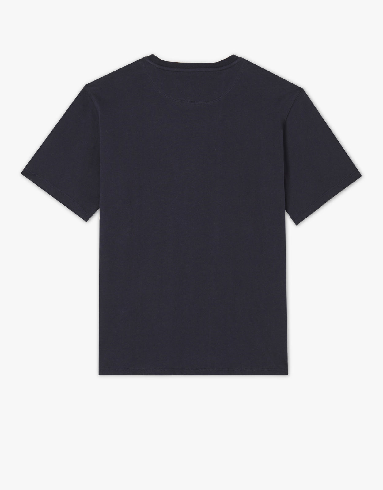R.M. Williams Parson Navy & Chestnut Cotton T-Shirt