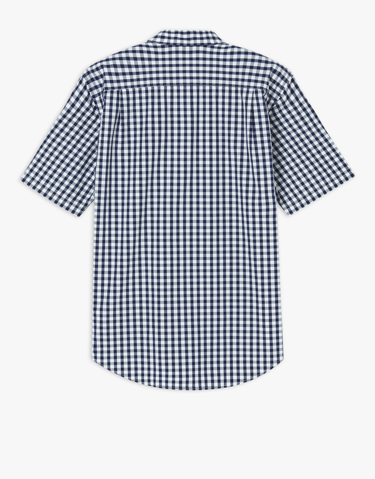 R.M. Williams Hervey Navy & White Check Short Sleeve Shirt