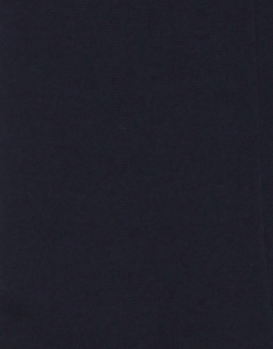 Navy Plain Socks