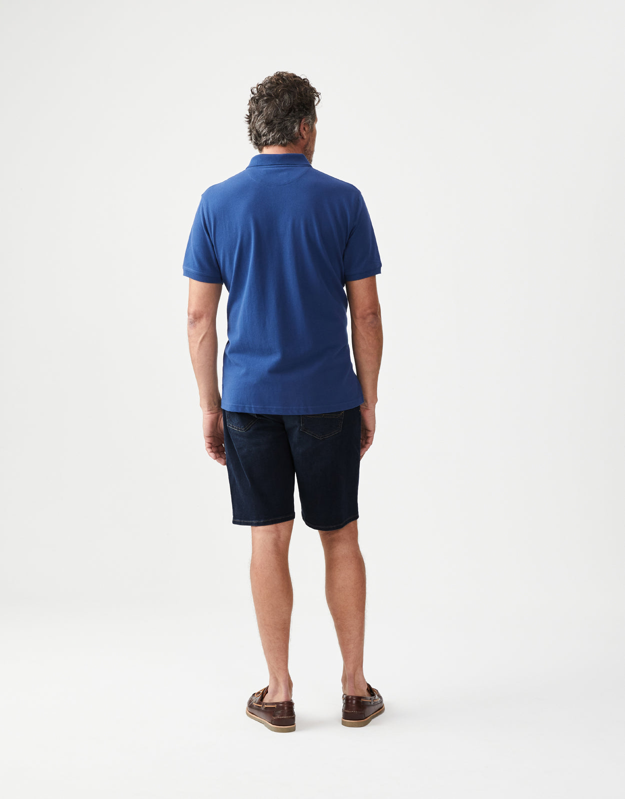 R.M. Williams Nicholson Indigo Stretch Denim Shorts