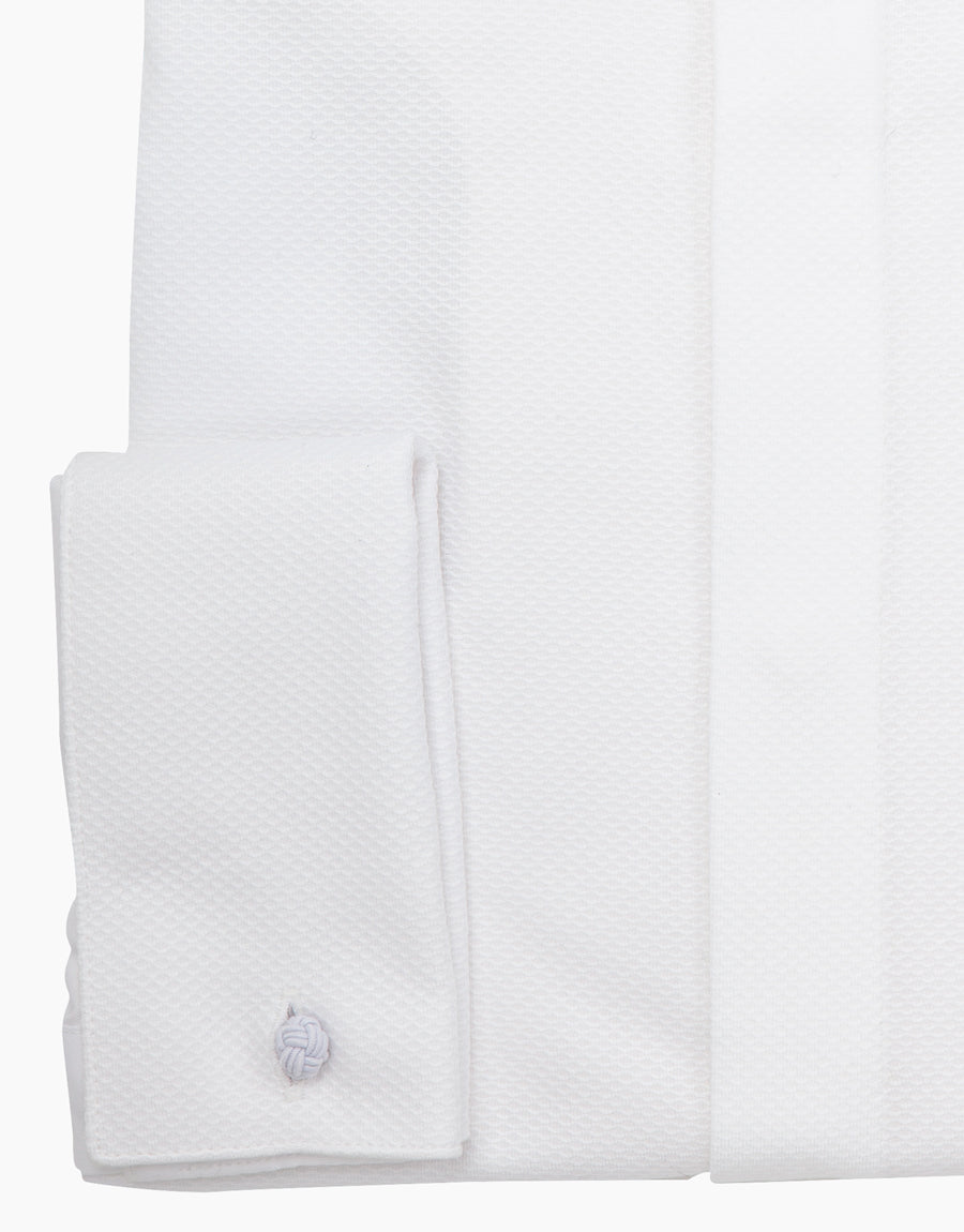 Avalon White Marcella Tuxedo Shirt