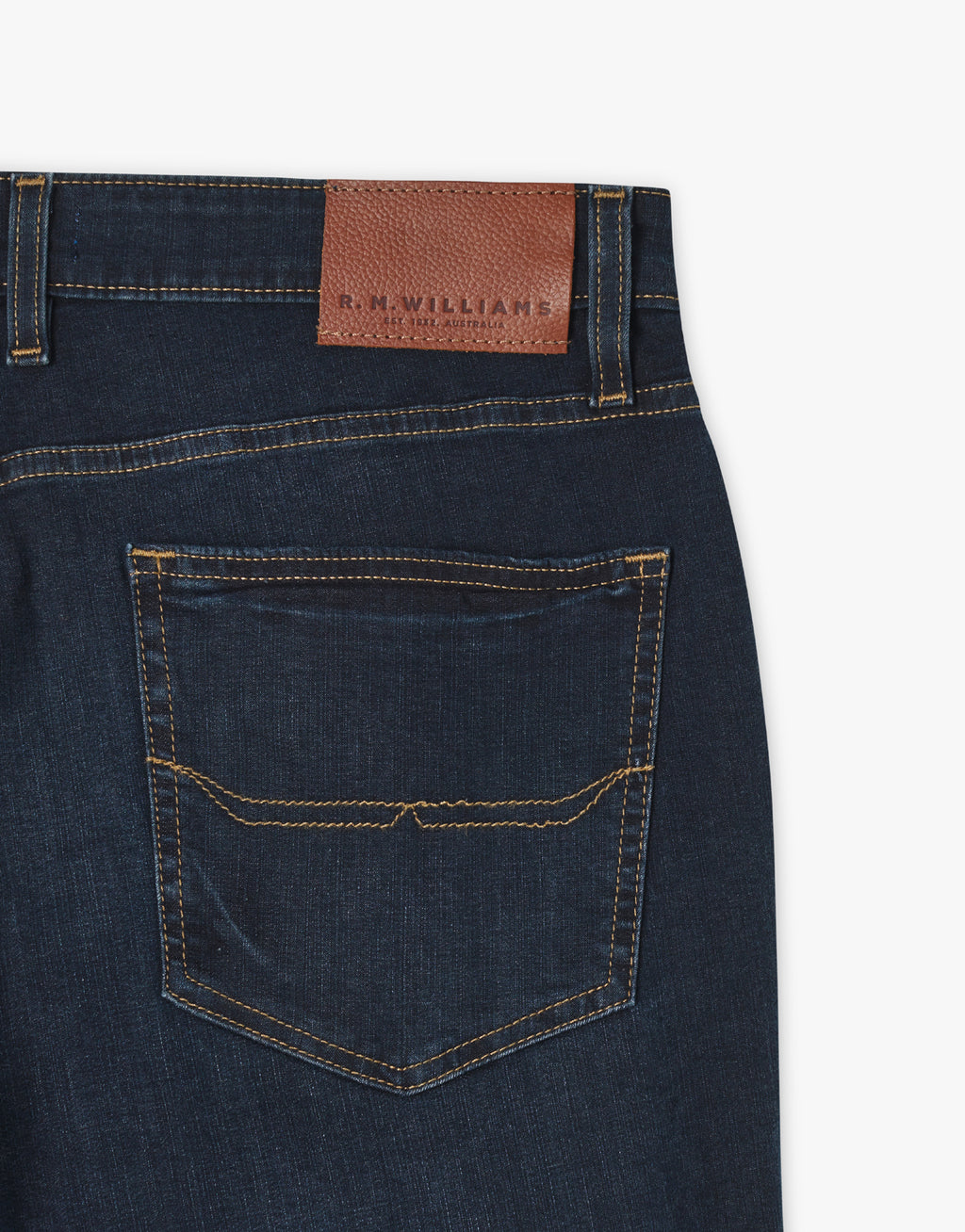 R.M. Williams Ramco Stretch Indigo Denim Jeans