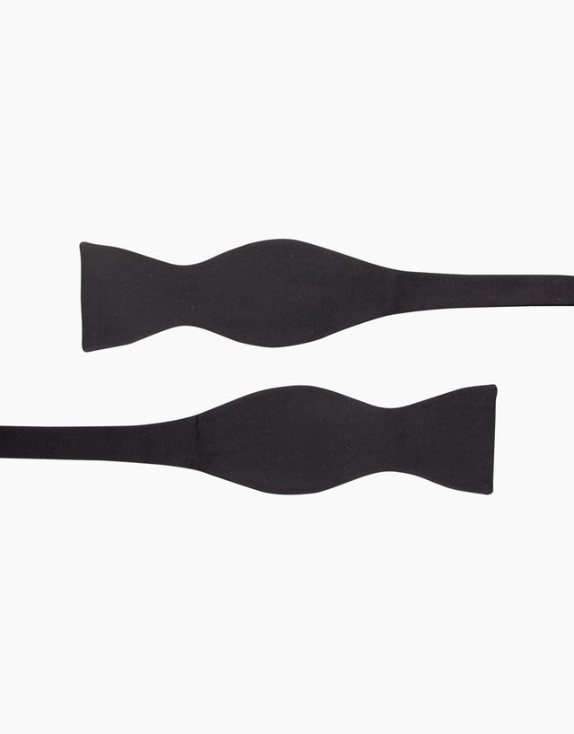Black Self-Tie Bow Tie