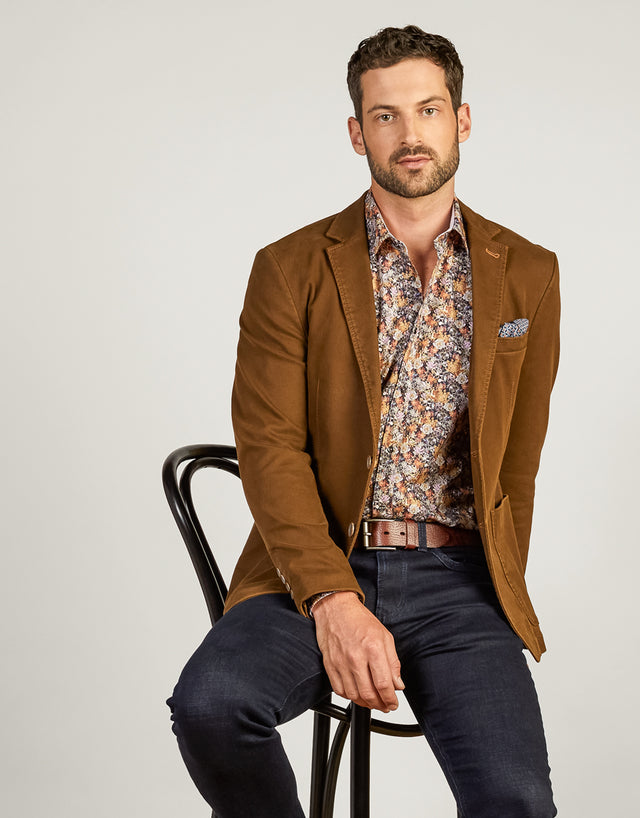 Barbican Brick Floral Print Shirt