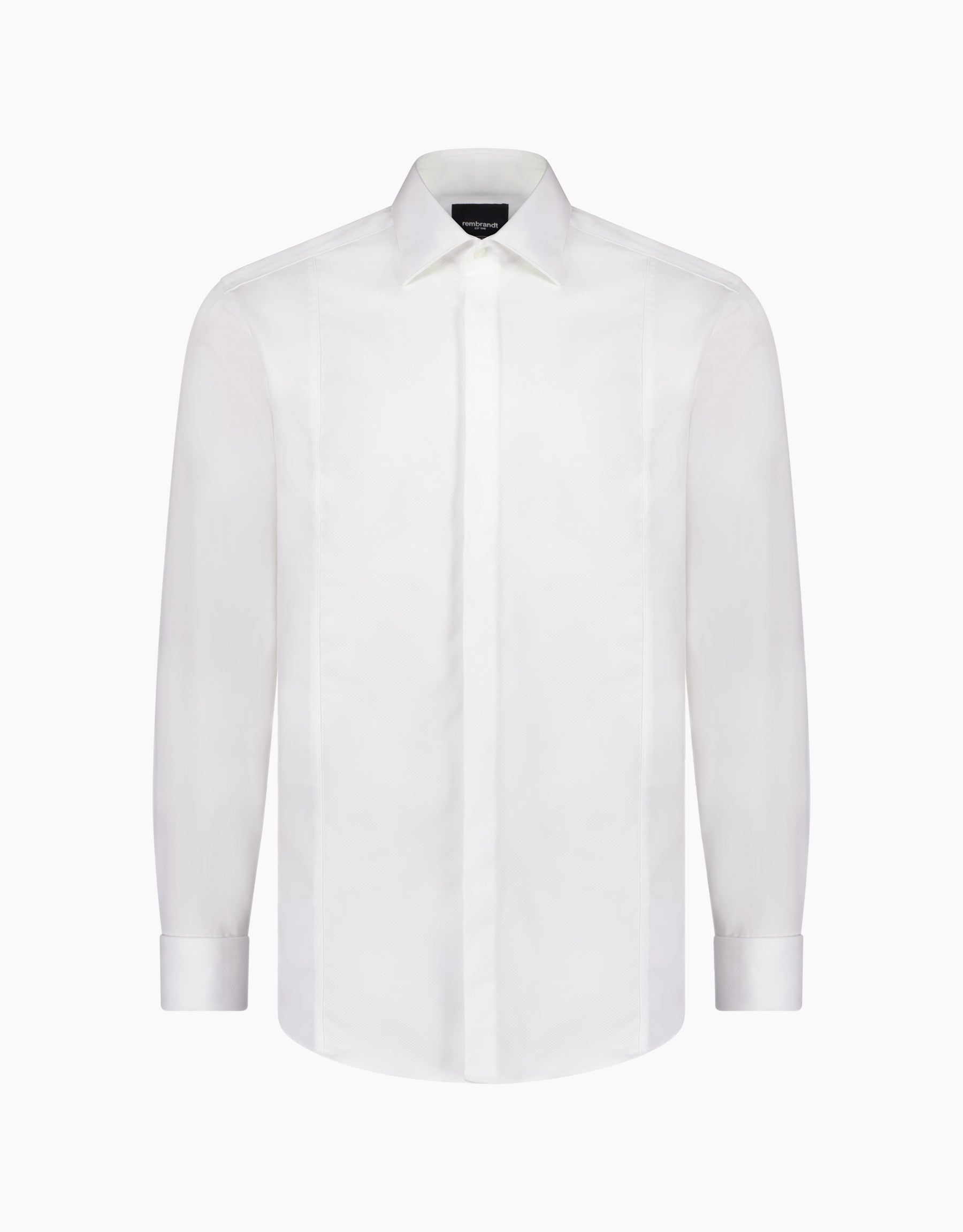 Avalon White Marcella Tuxedo Shirt