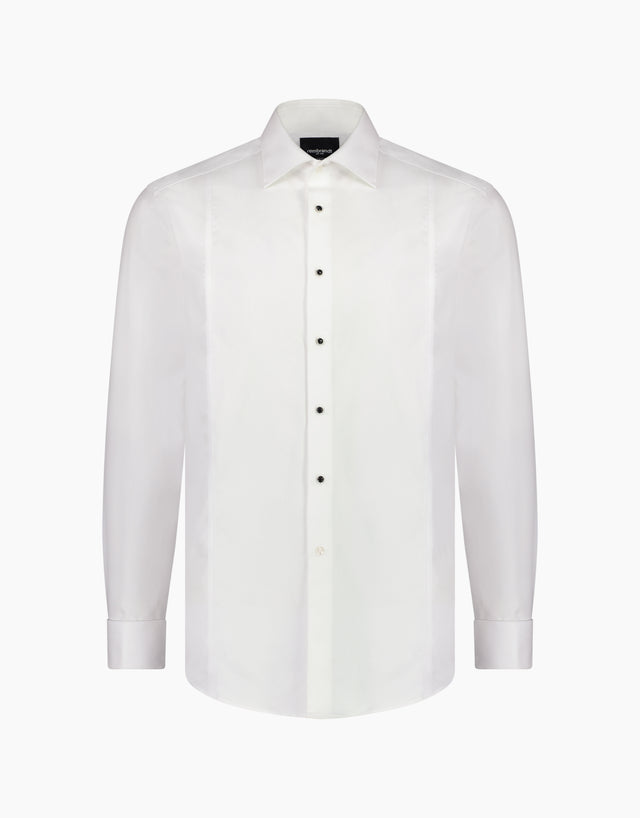 Avonmore White Stud Front Formal Shirt