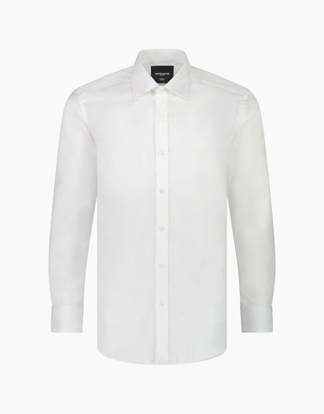 London White Twill Tailored Shirt
