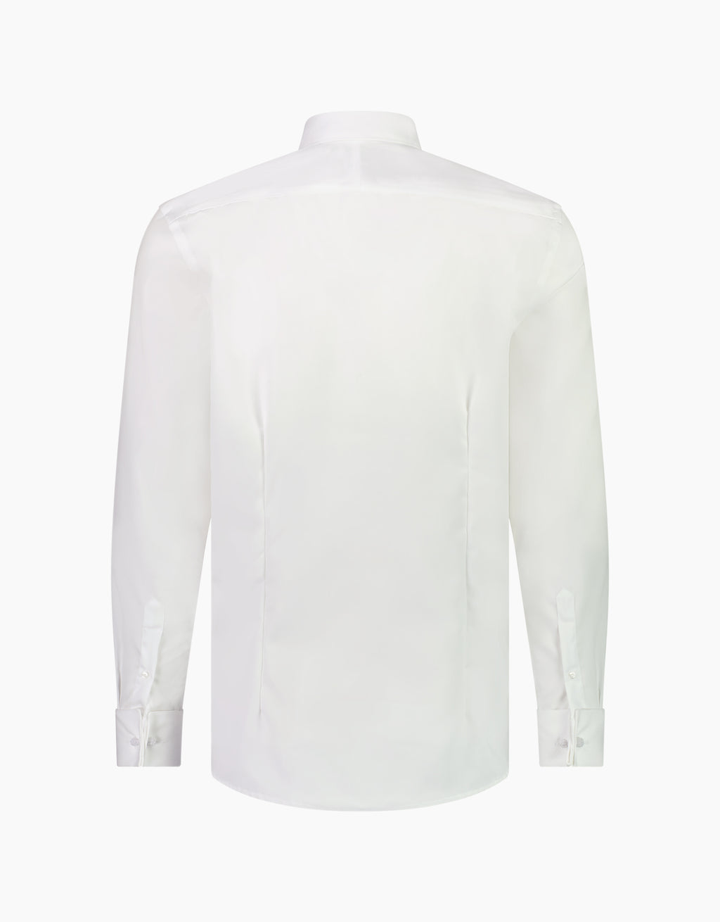 Hire Strand White Twill Formal Shirt with Marcella Bib and Cuffs