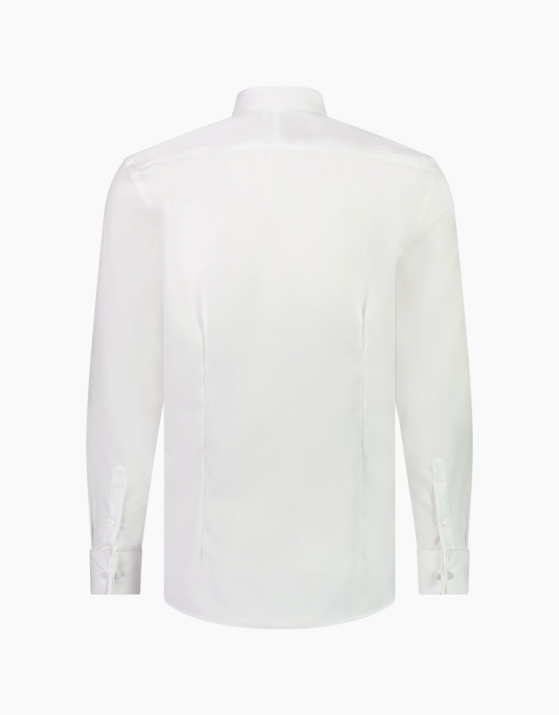 Hire Strand White Twill Formal Shirt with Marcella Bib and Cuffs